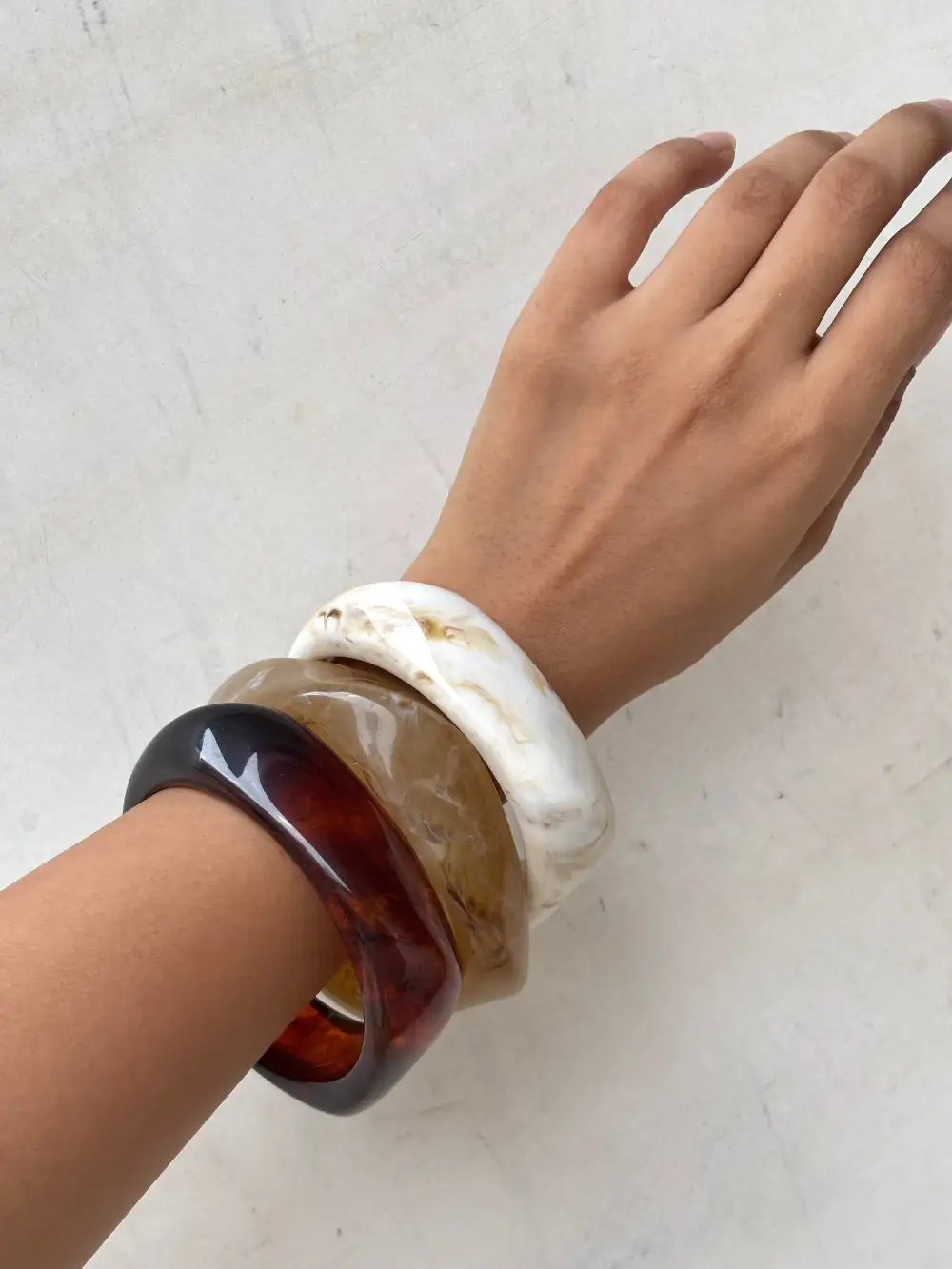 Acrylic Bracelet Stack