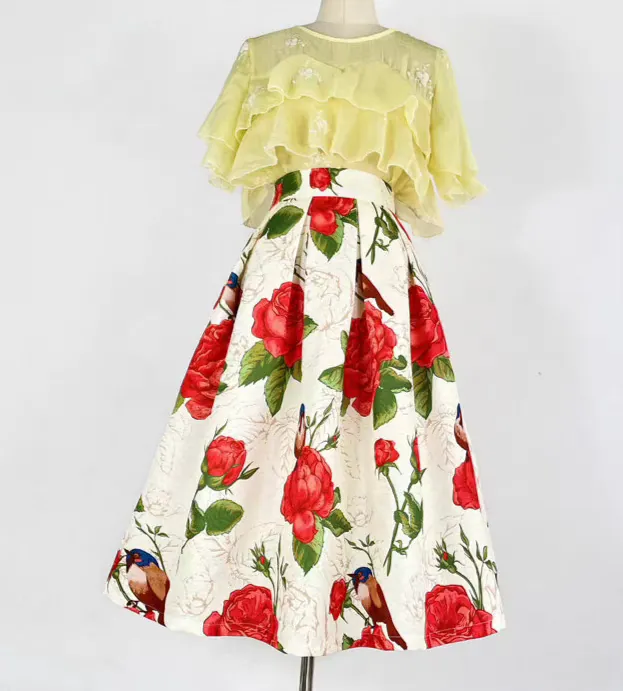 Clean Soft Everyday Casual Skirt