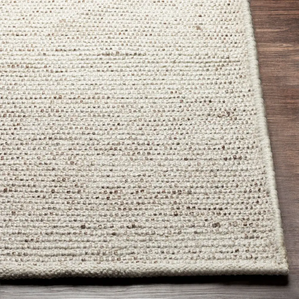 Hand-Woven Yarn Minimalist Carpet