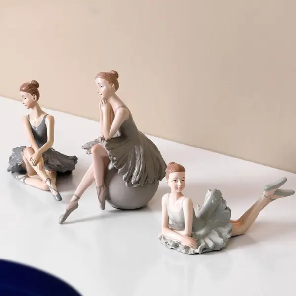 Ballerina Figure Accent Sculpture