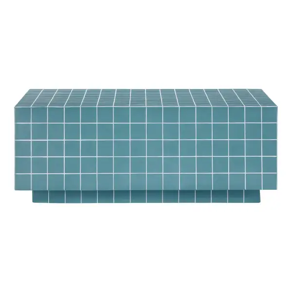 Indoor Outdoor Modern Ceramic Concrete Coffee Table
