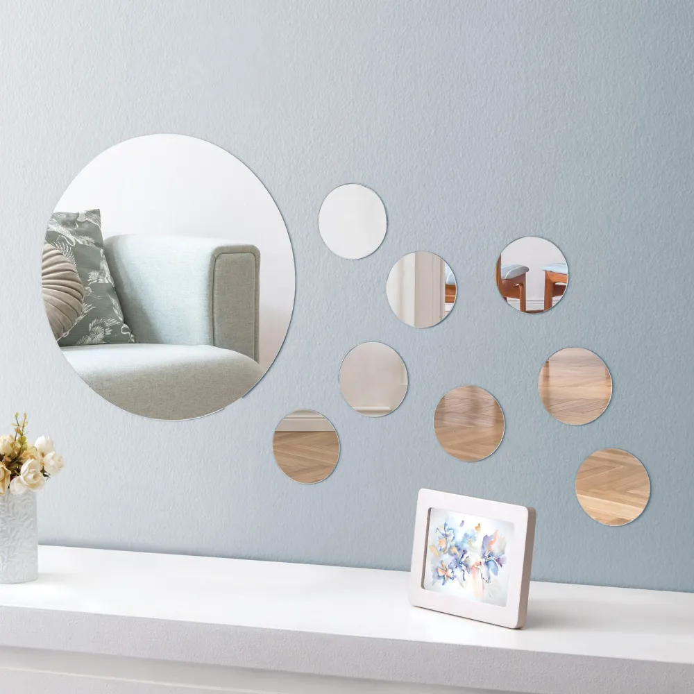 Circular Decorative Mirror Set