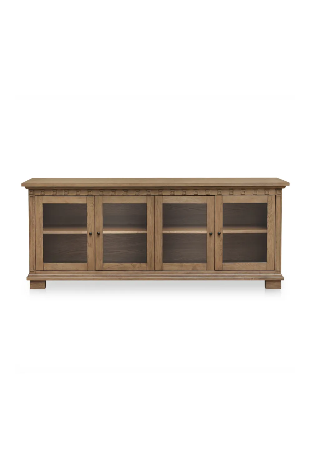 Fluted Ash Four-Door Sideboard