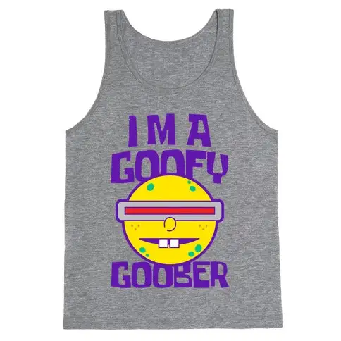 Goofy Mood Graphic Tank Top