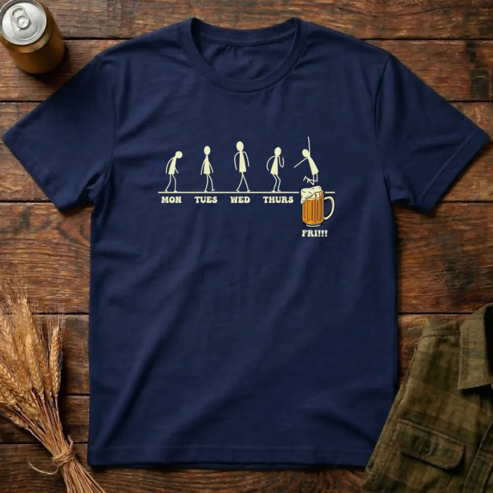 Craft-printed pure cotton T-shirt