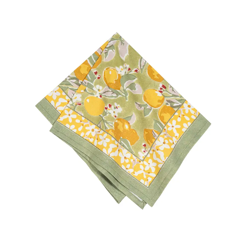 Refined Lemon Grove Napkin Set