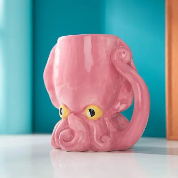 Whimsical Octopus Drinkware Set