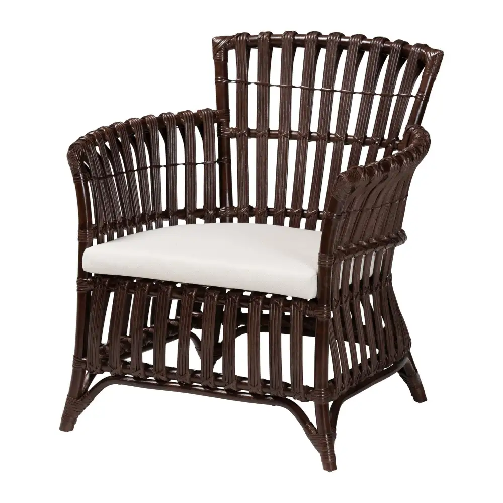 Dark Bohemian Accent Chair
