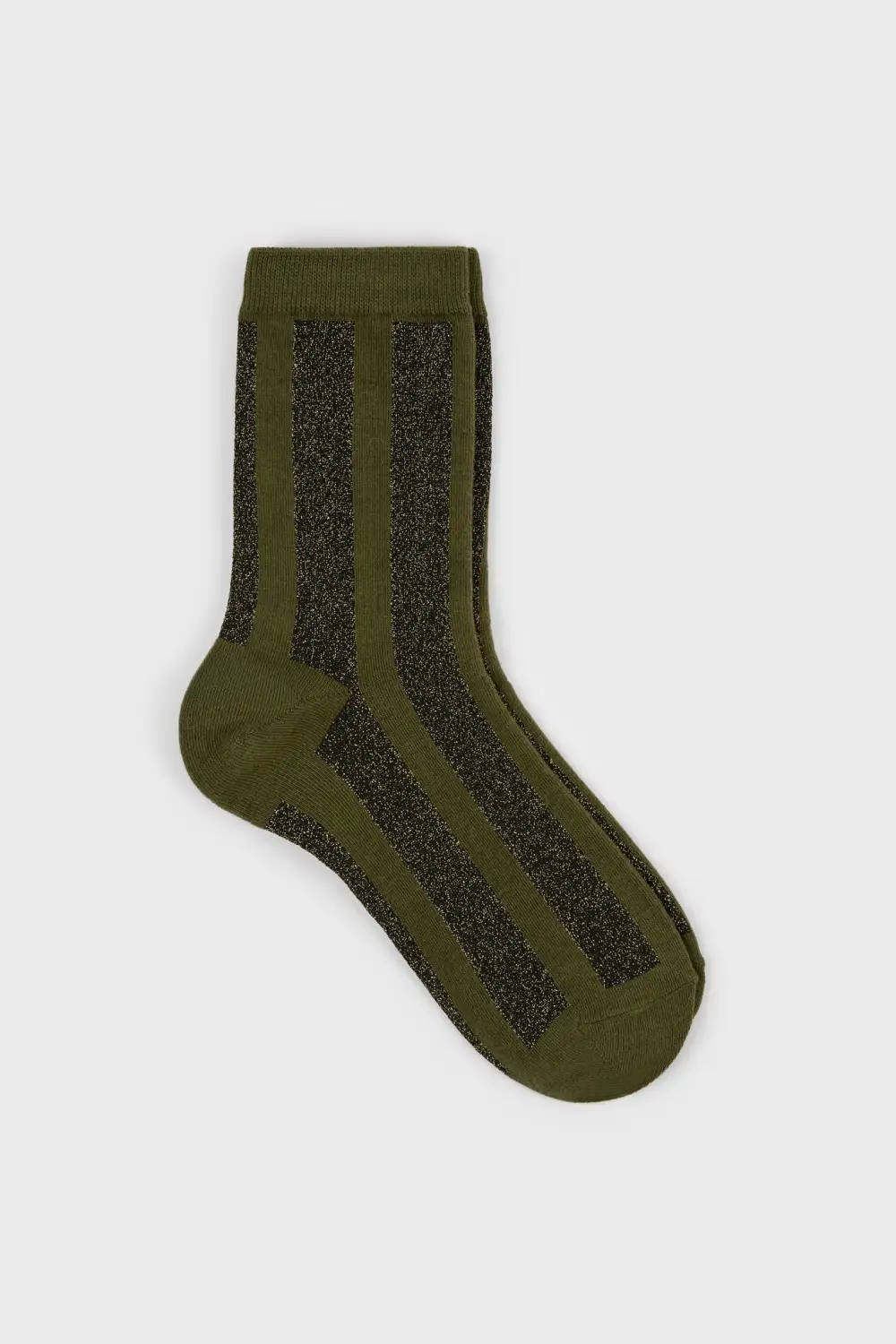 Classic Glitter Vertical Striped Socks