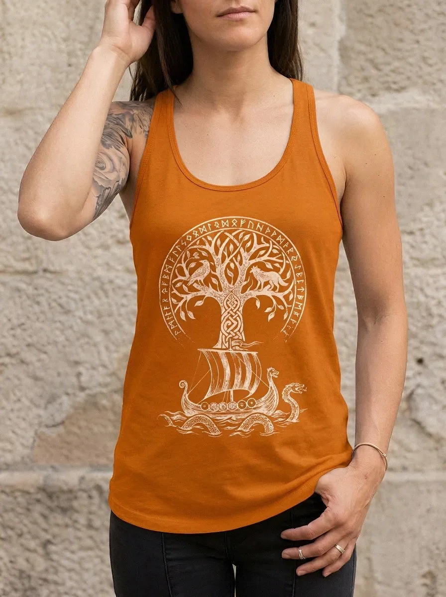 Viking Norse Mythology Tank Top