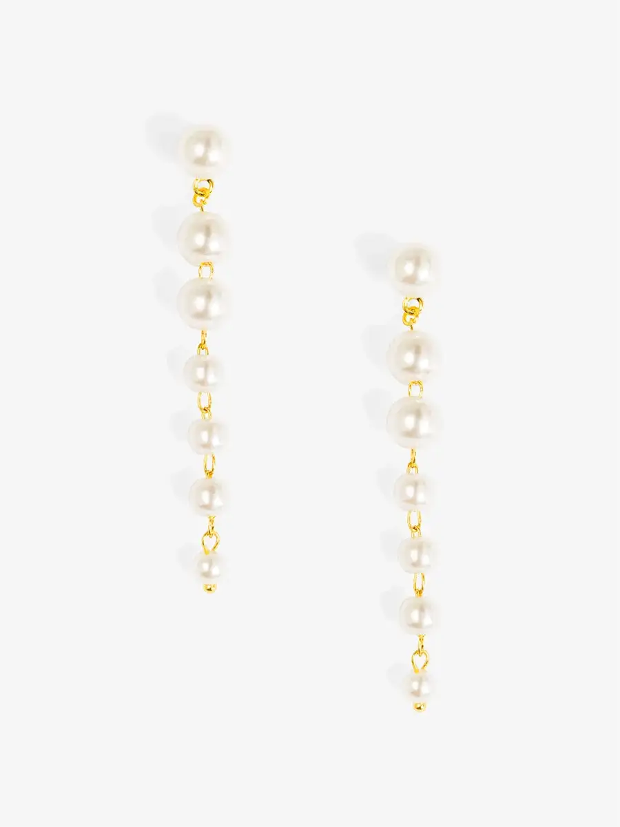 Pearl Drop Fashion Earrings