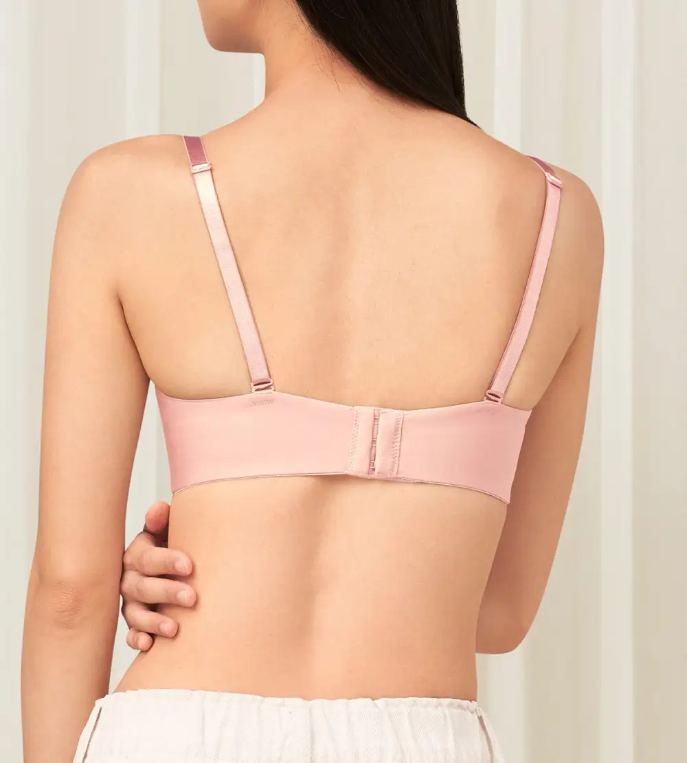 Women's Wired Push-Up Detachable-Pad T-Shirt Bra