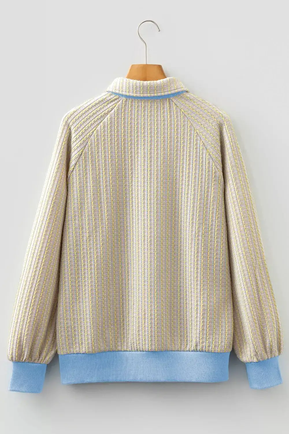 Button Front Everyday Sweatshirt