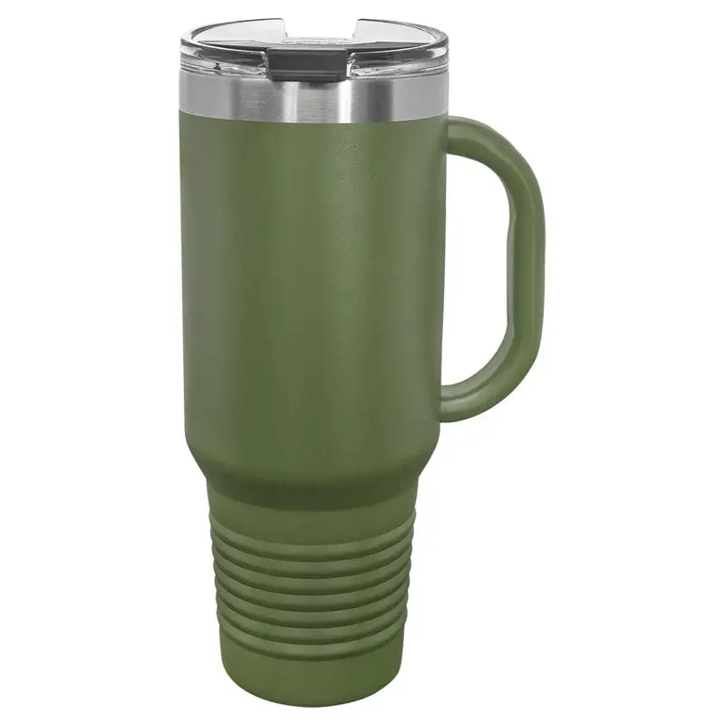 Travel Handled Straw Lid Travel Mug