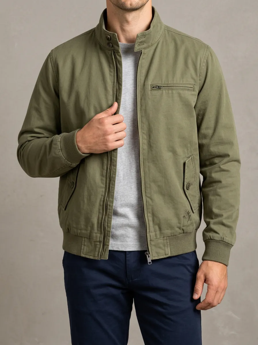 Embroidered Outdoor Jacket