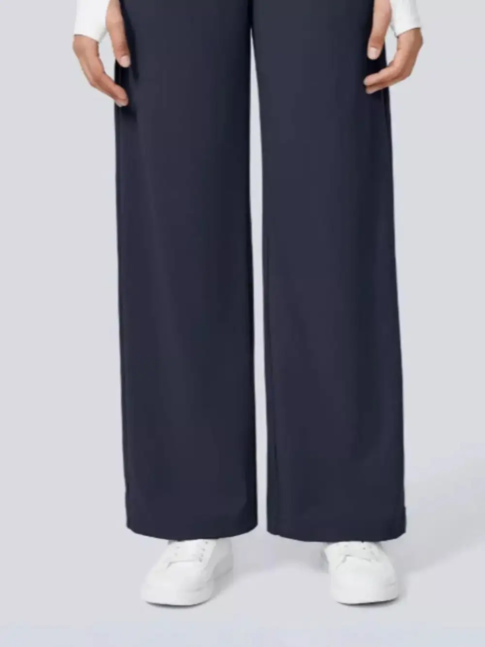 Wide Leg Pocketed Everyday Pants