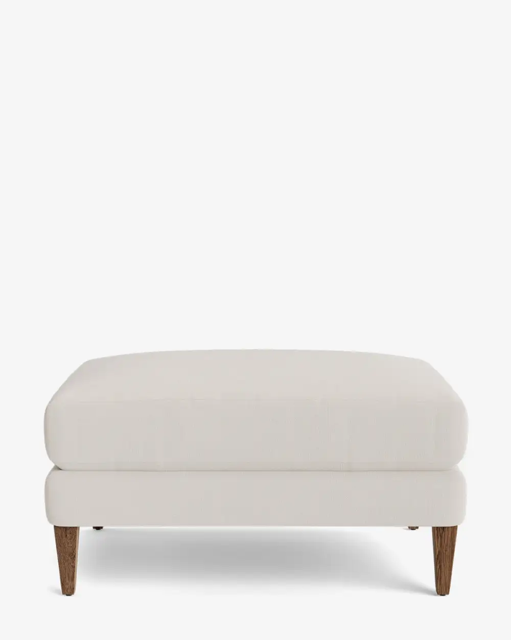 Modern Oak Ottoman