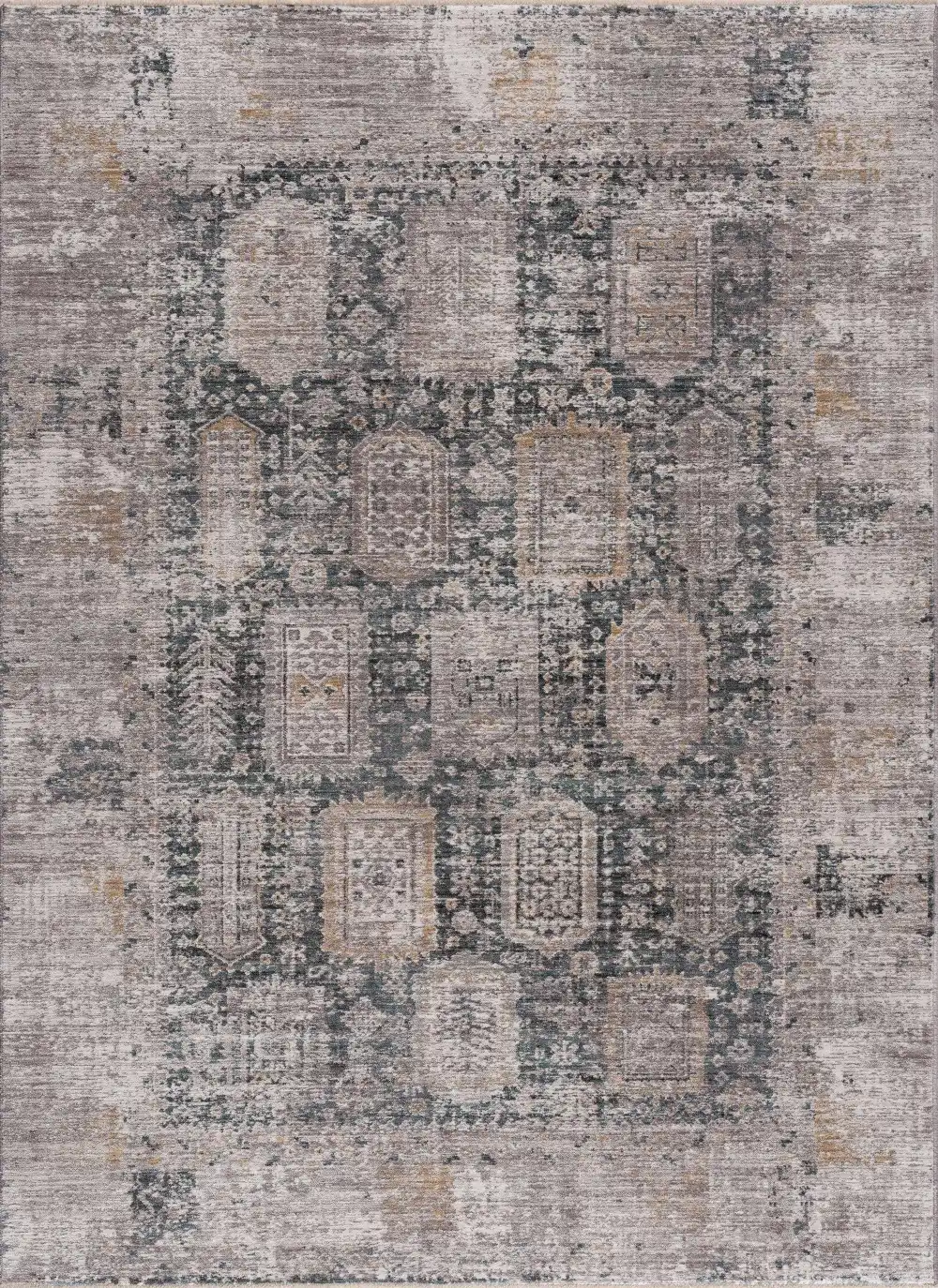 Refined Traditional Area Rug Layered Decor
