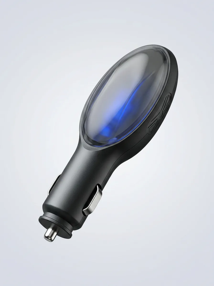 LED Car Fuel Saver Power-Socket Plug-In Device