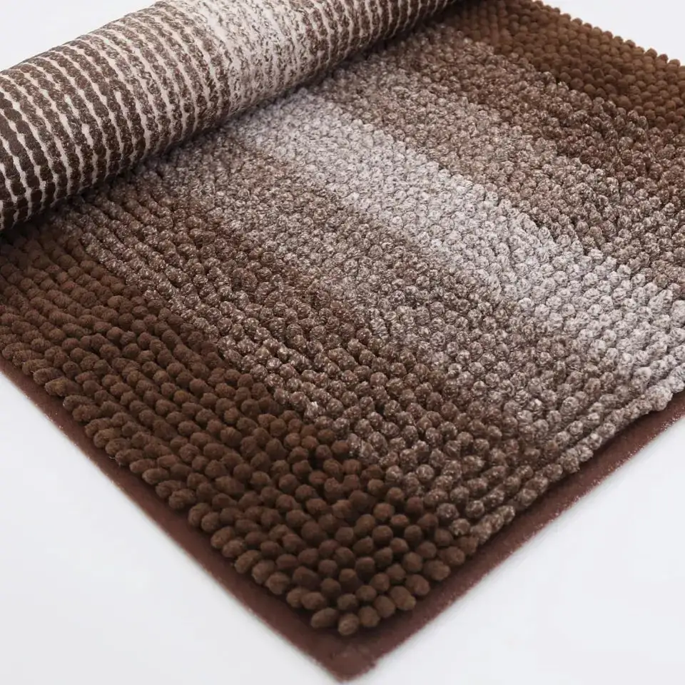 Gradient Stripe Bath Rug