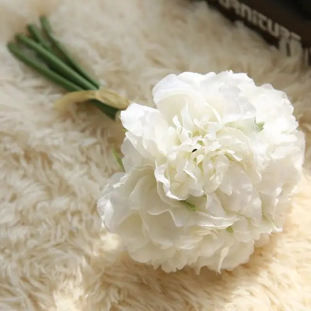 Nonstick Artificial Peony Bouquet