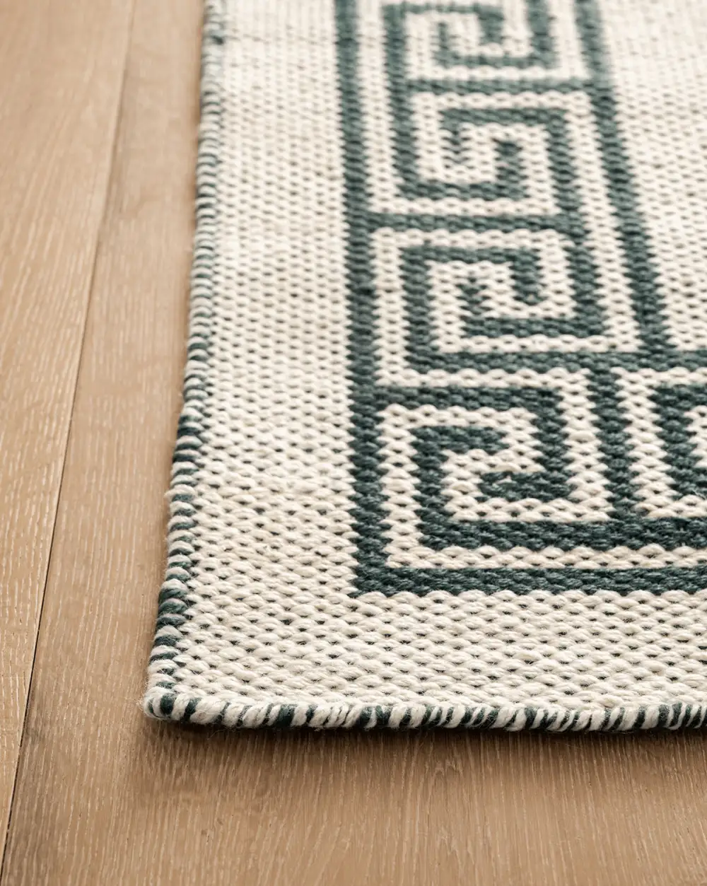 Greek-Key Handwoven Indoor-Outdoor Area Rug