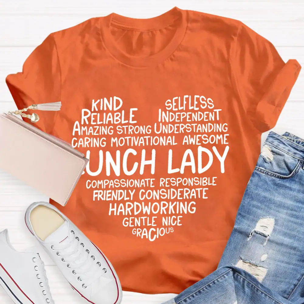 Lunch Lady Kind Amazing T-Shirt