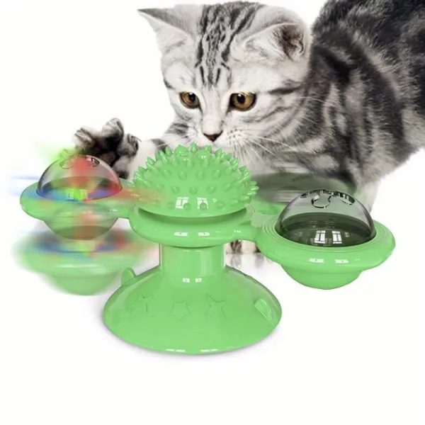Interactive Cat Turntable Toy