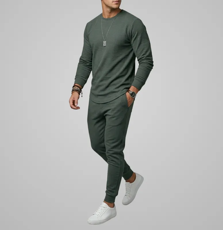 Crewneck Tracksuit Set