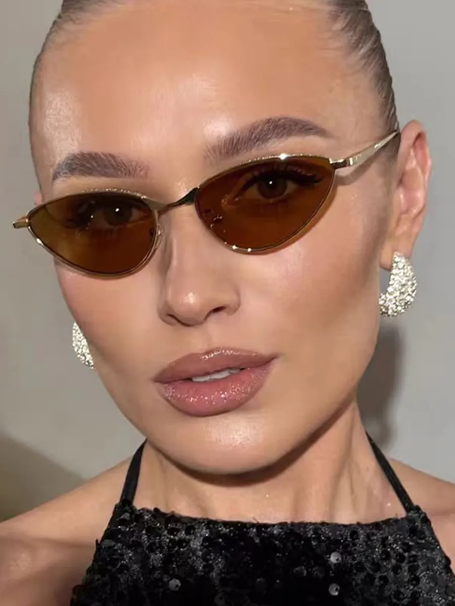 Valentina Cat-Eye Small Frame Sunglasses