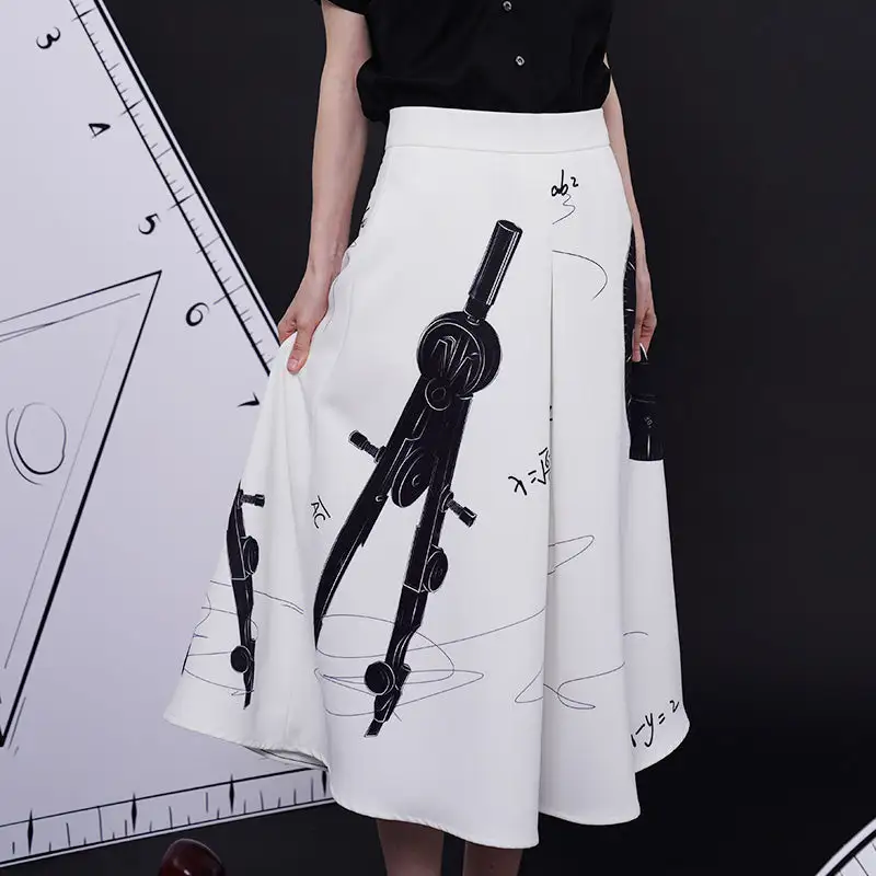 Flexible Market Everyday Casual Polyester Skirt