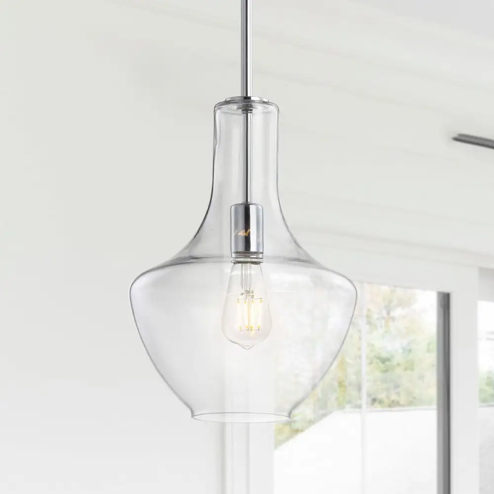 Accent Glass Metal LED Pendant