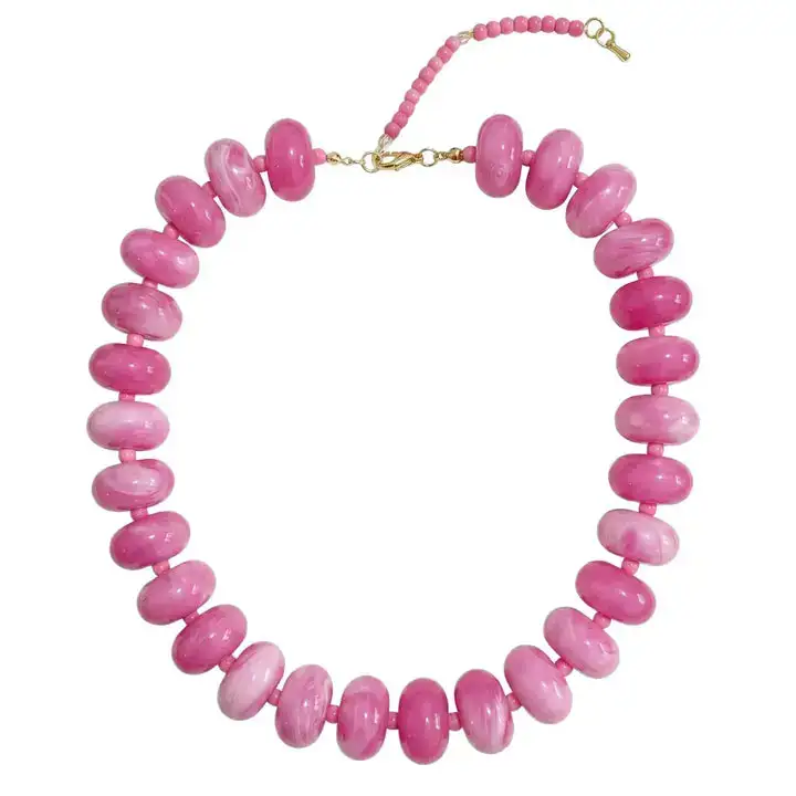Modern Accent Statement Necklace