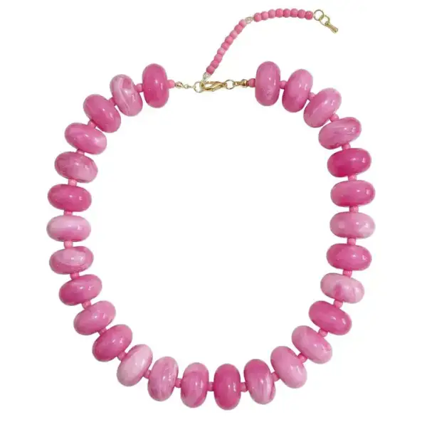 Modern Accent Statement Necklace