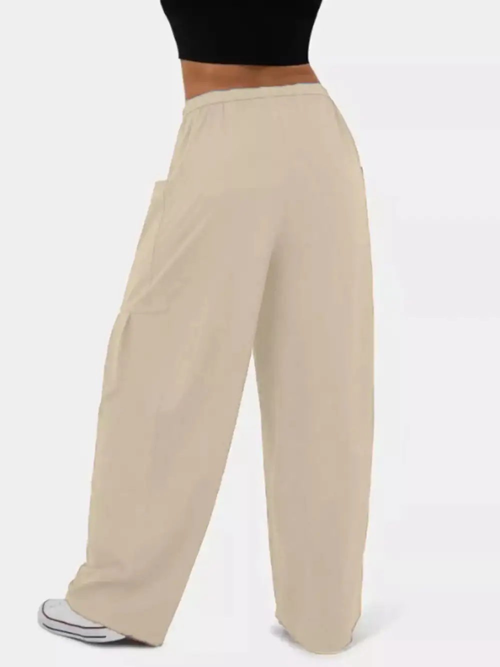 Casual Wide Leg Trousers