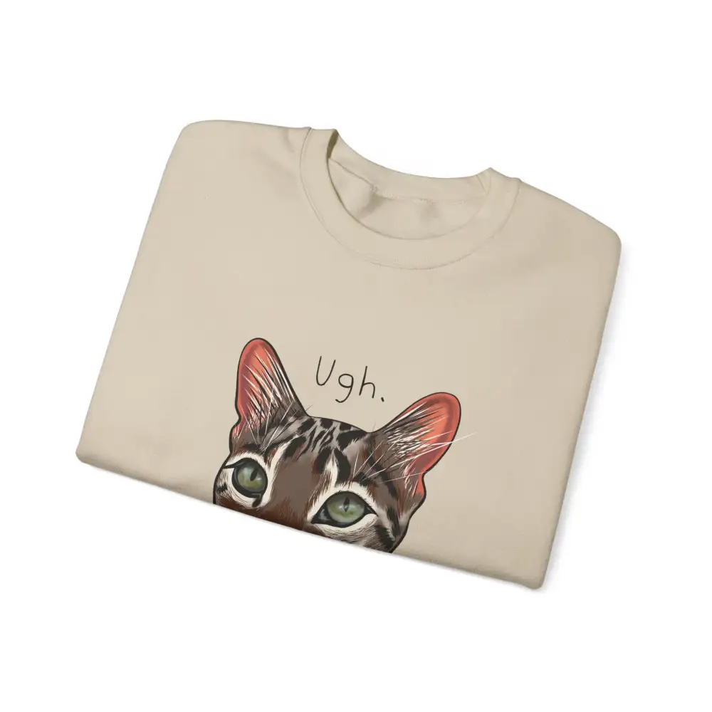 Grumpy Cat Graphic Crewneck Sweatshirt