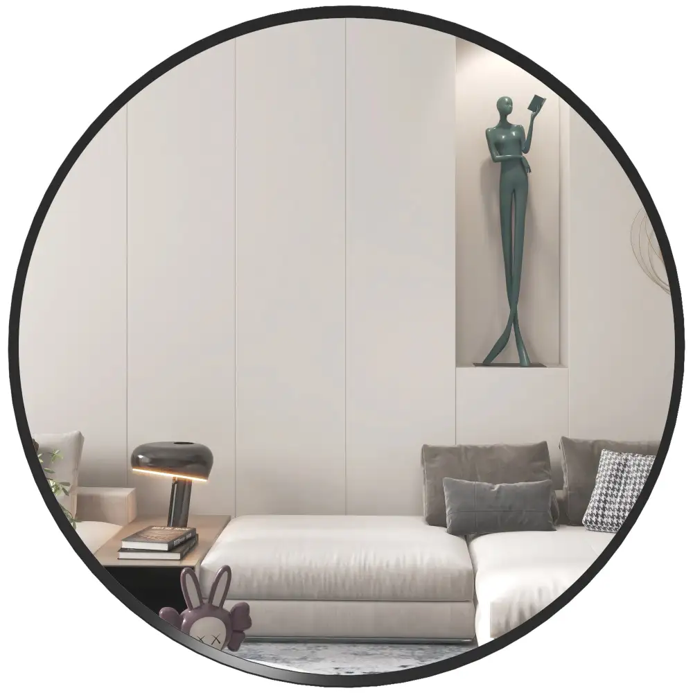 Round Modern Wall Mirror