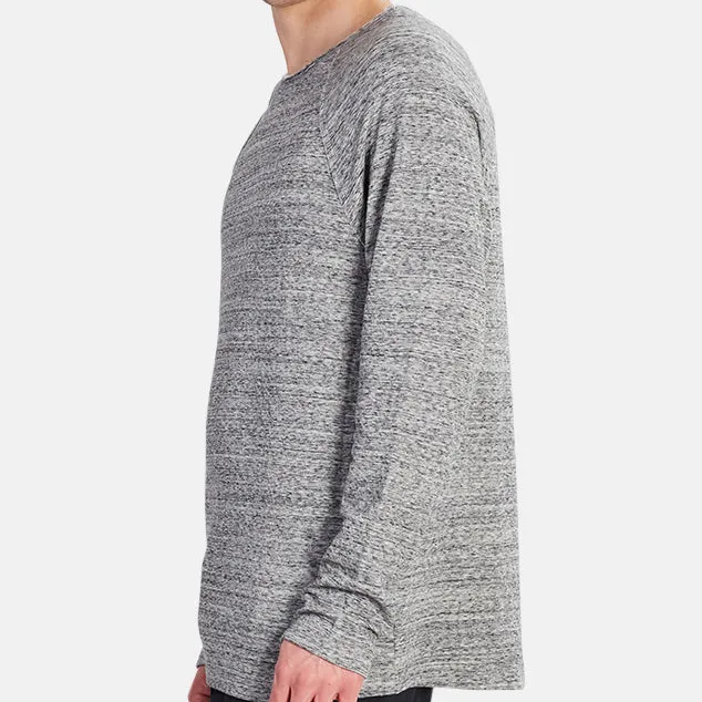 Long Sleeve Raglan Cotton Sweater