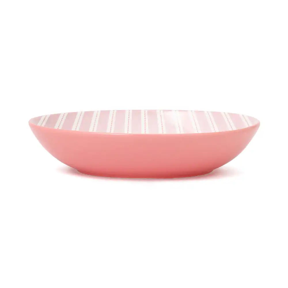 Oval Deep Plate Stripe