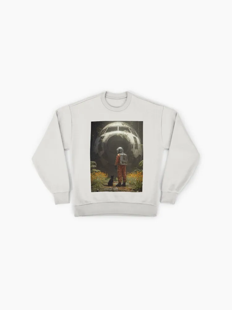 Sci-Fi Space Mission Art Sweatshirt