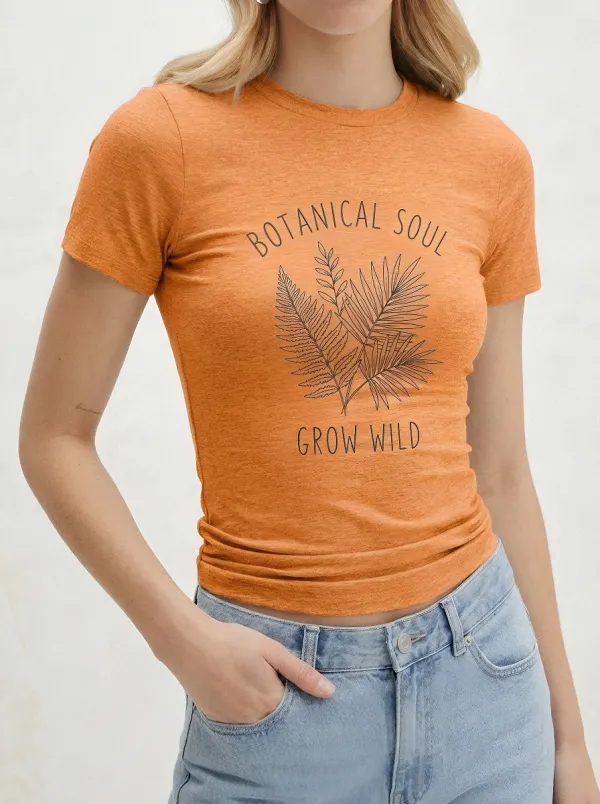Botanical Soul Fern T-Shirt Soft
