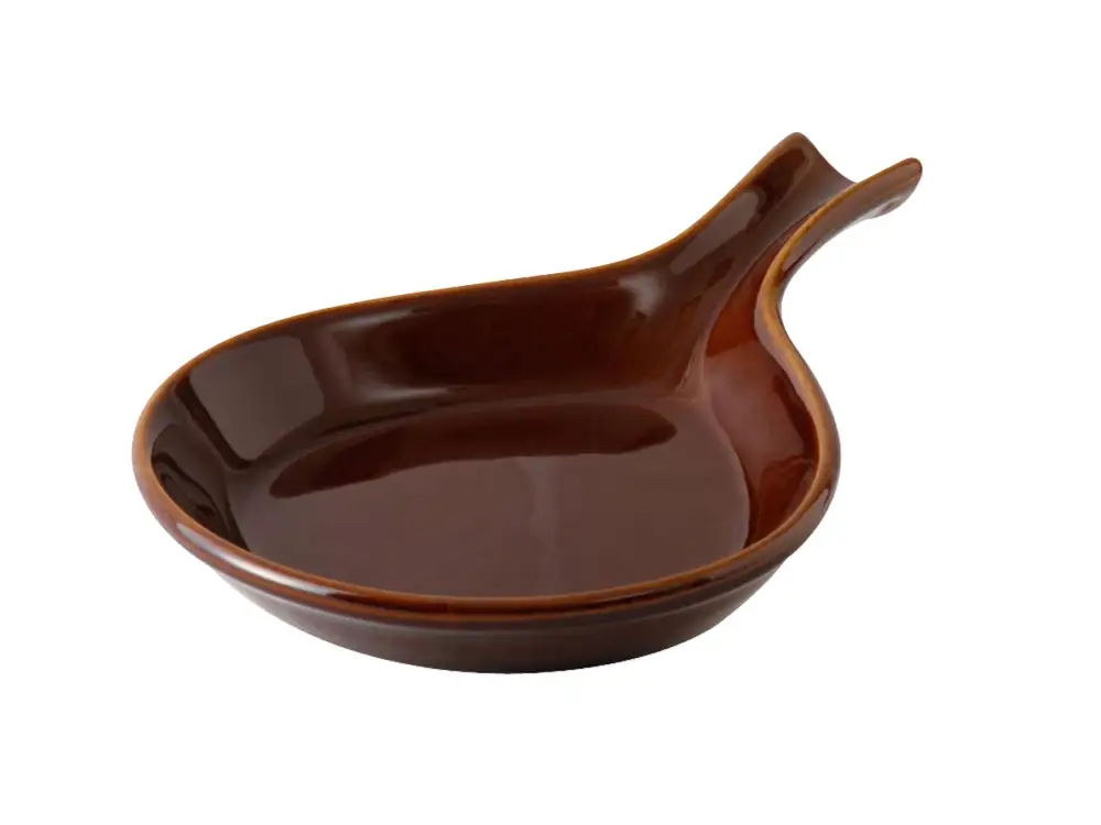 Decorated Fry Pan Server