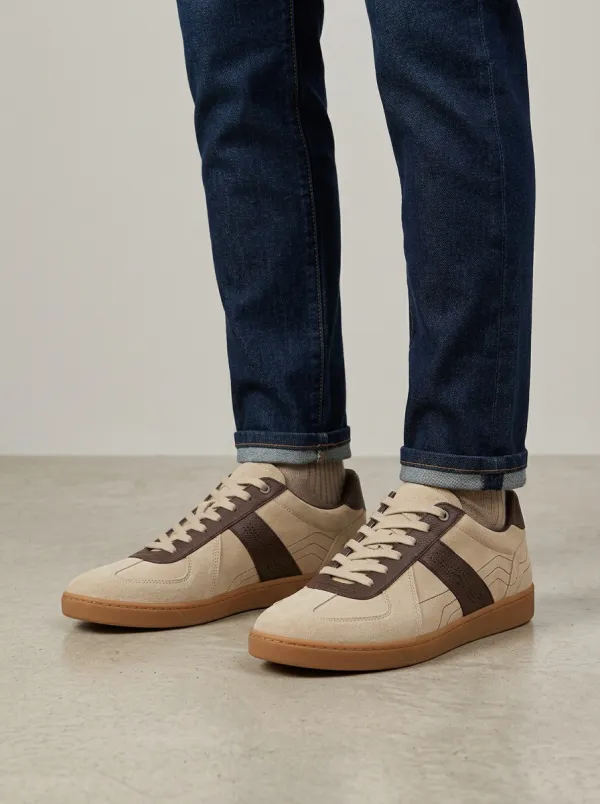 Men's Vintage Style Suede Leather Casual Shoes