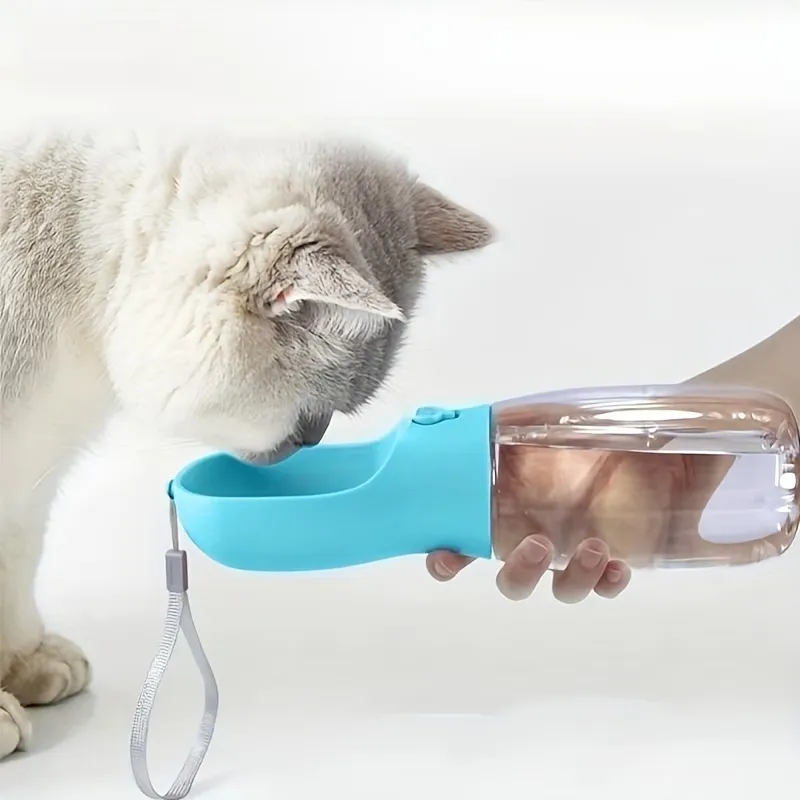 2-in-1 Pet Water & Food Bottle