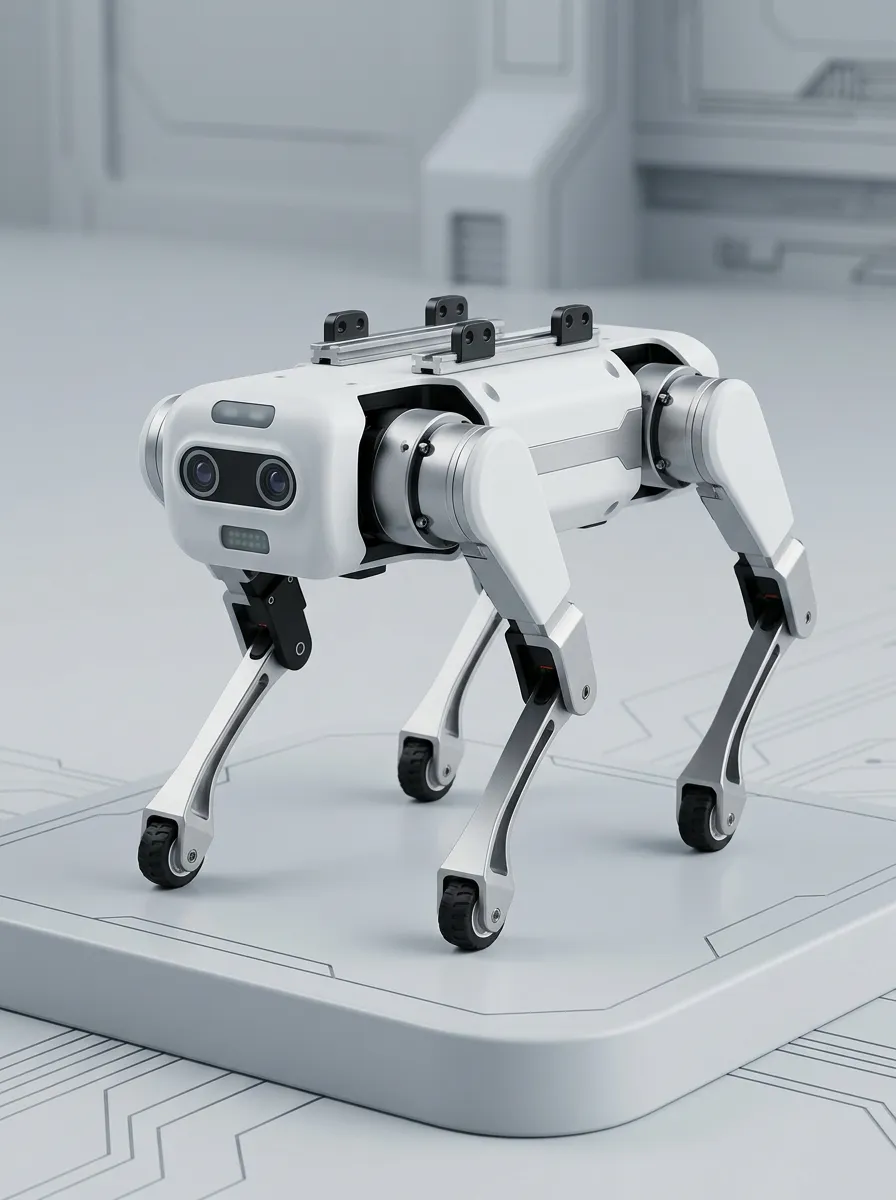 Electronic Robot Dog for Robotics Exhibits