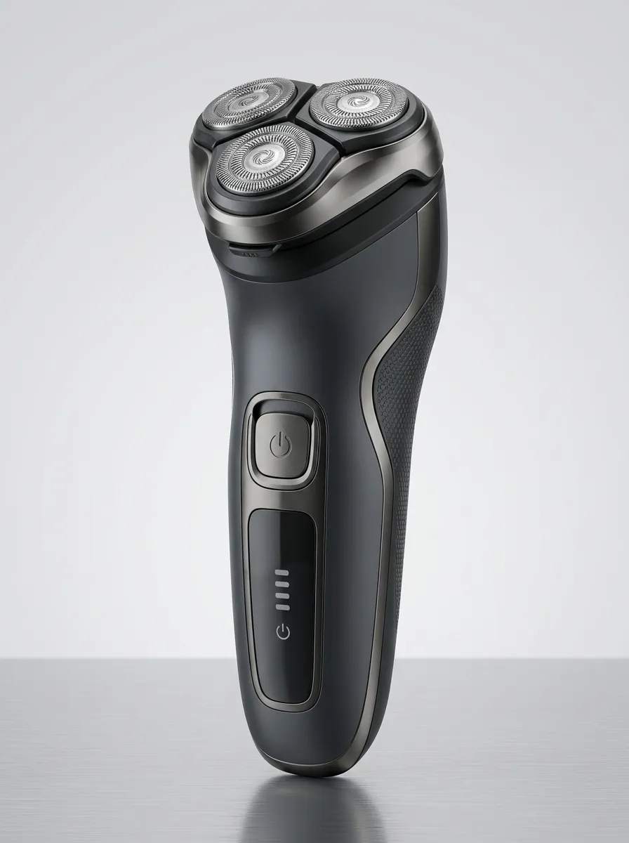 Rotary Triple-Head Electric Shaver for At-Home Shaving