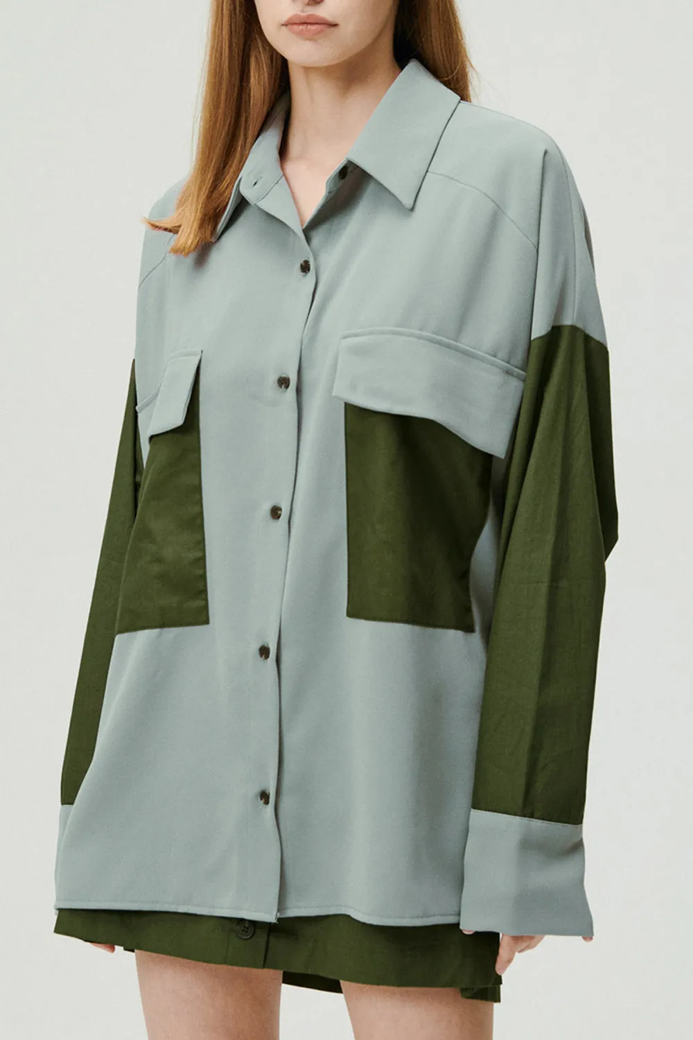 Oversized Safari Shirt