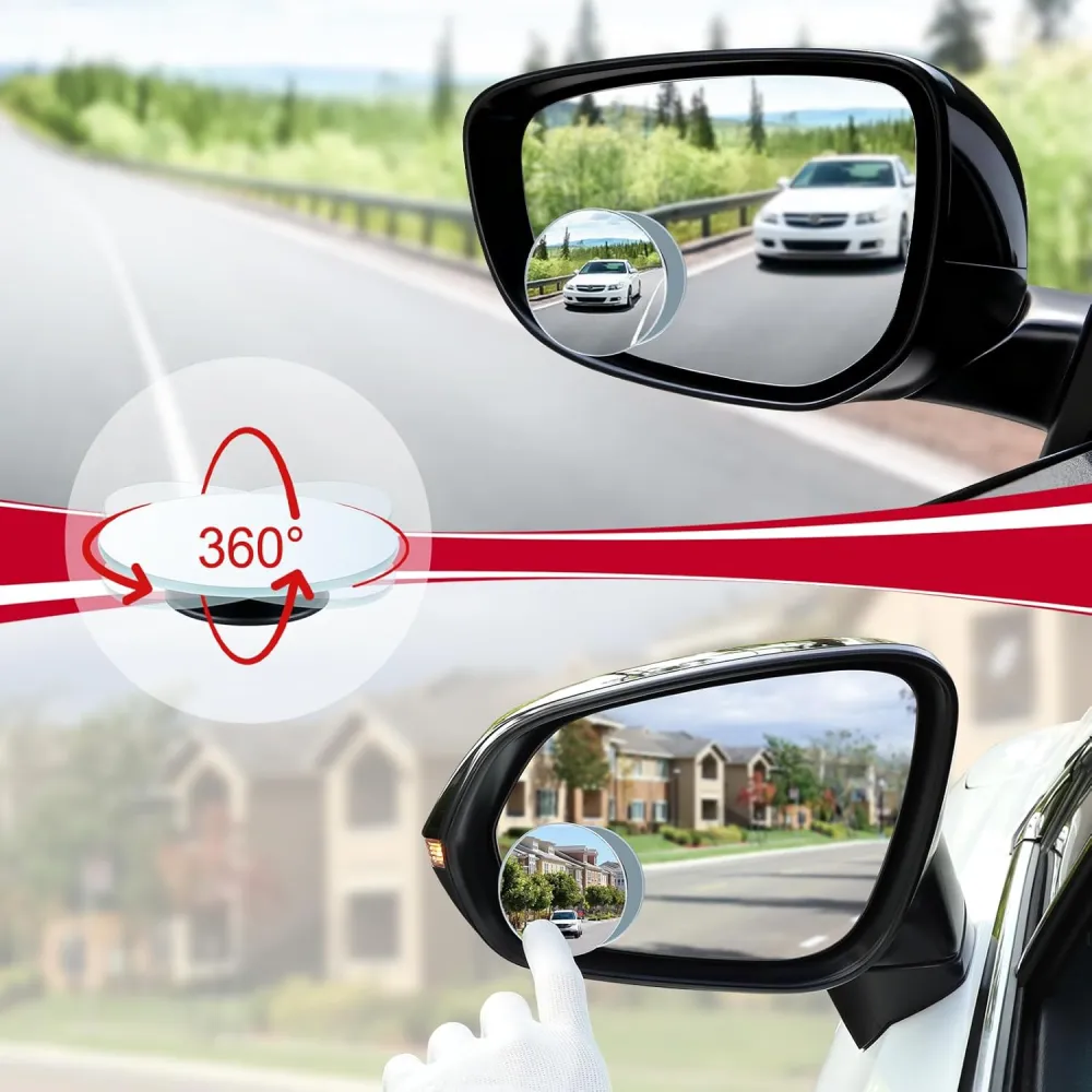 Adjustable Blind Spot Mirror Set