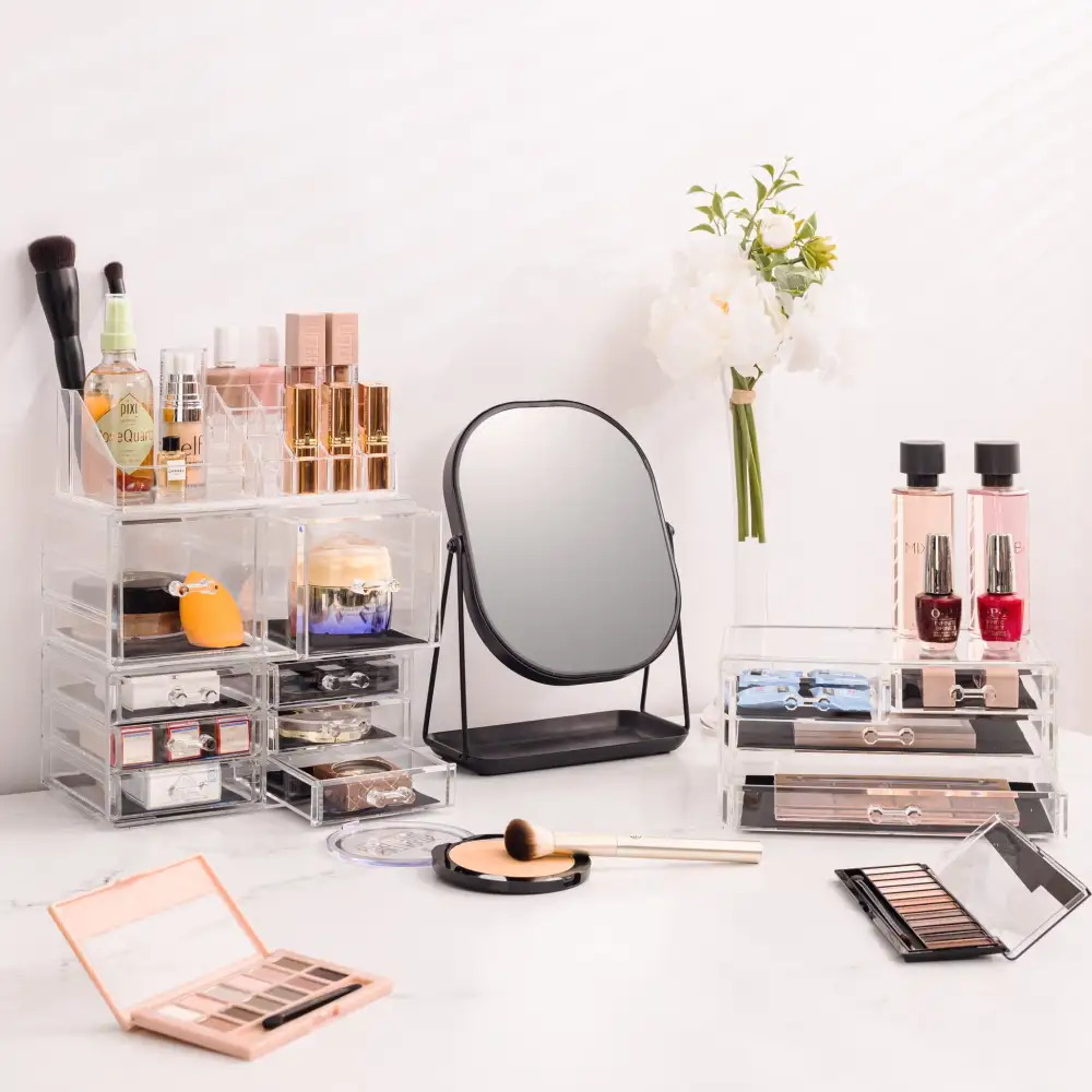 Clear Drawer Style Makeup Organizer