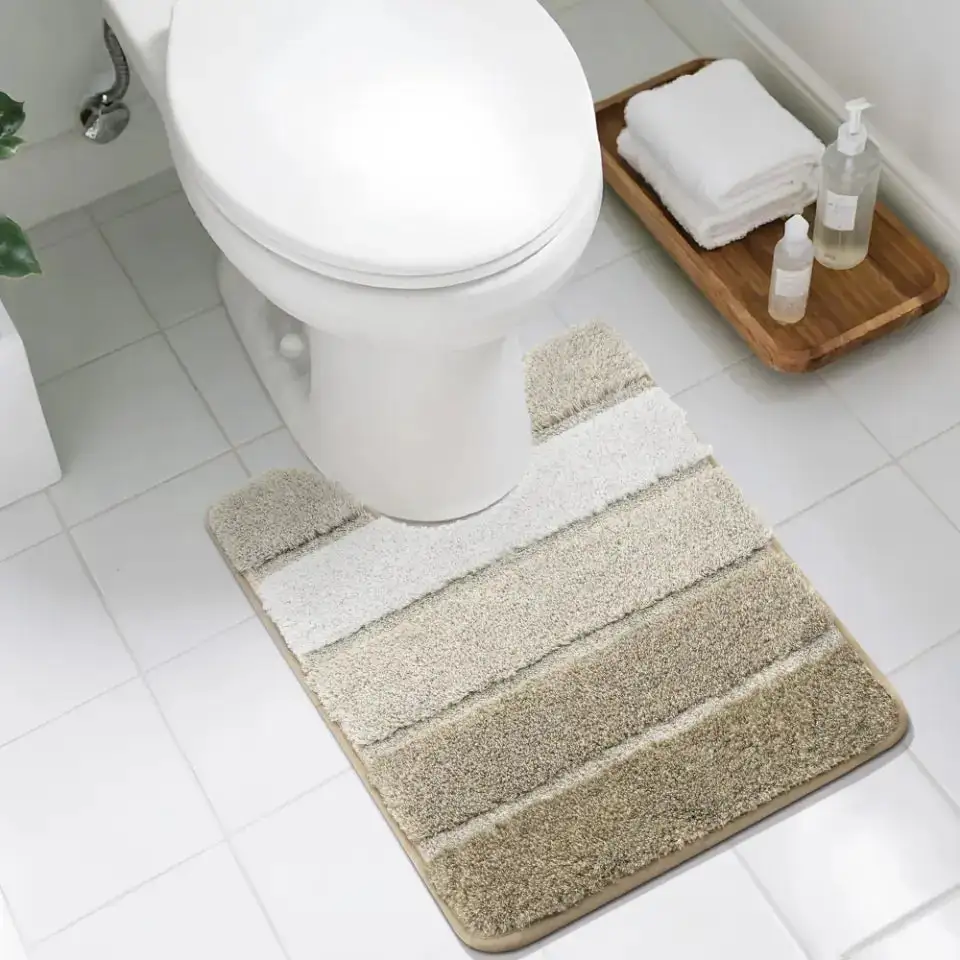 Ombre U Shaped Bath Rug